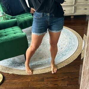 Jcrew denim shorts w cuff